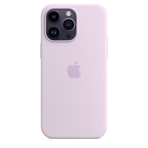 Apple iPhone 14 Pro Max Silicone Case with MagSafe - Lilac