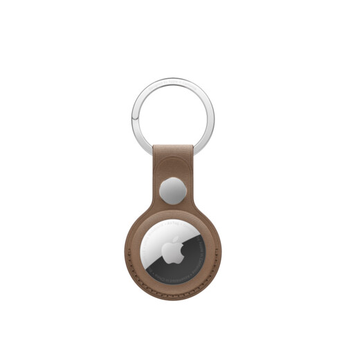 Apple AirTag FineWoven Key Ring - Taupe