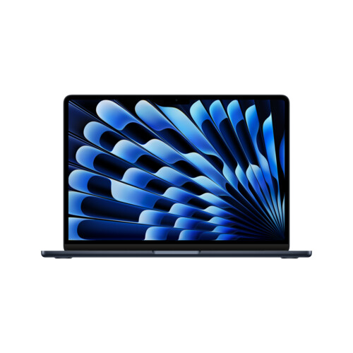 Apple MacBook Air 13-inch : M3 chip with 8-core CPU and 10-core GPU, 24GB, 512GB SSD - Midnight w/ 4 Years Warranty