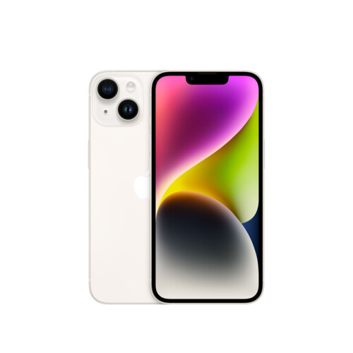Apple iPhone 14 128GB Starlight with 3 year warranty